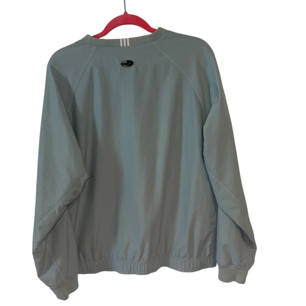 Adidas ClimaShell Wind Golf Pullover Brunswick Plantation Sage Green Mens Large